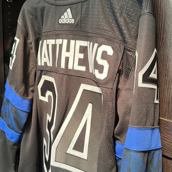 Auston Matthews adidas Black Toronto Maple Leafs Primegreen Authentic Pro Jersey - Picture 7 of 9